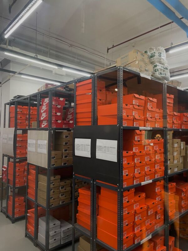 wholesale shoe pallets with mixed footwear